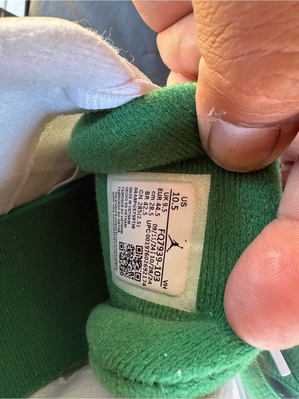 Jordan 1 RM Pine Green